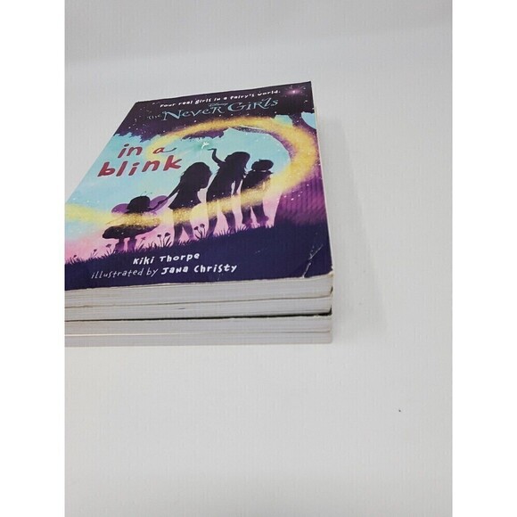 DISNEY THE NEVER GIRLS SET OF 4 PAPERBACK BOOKS GIRLS FICTION TWEENS FAIRIES - Picture 4 of 10